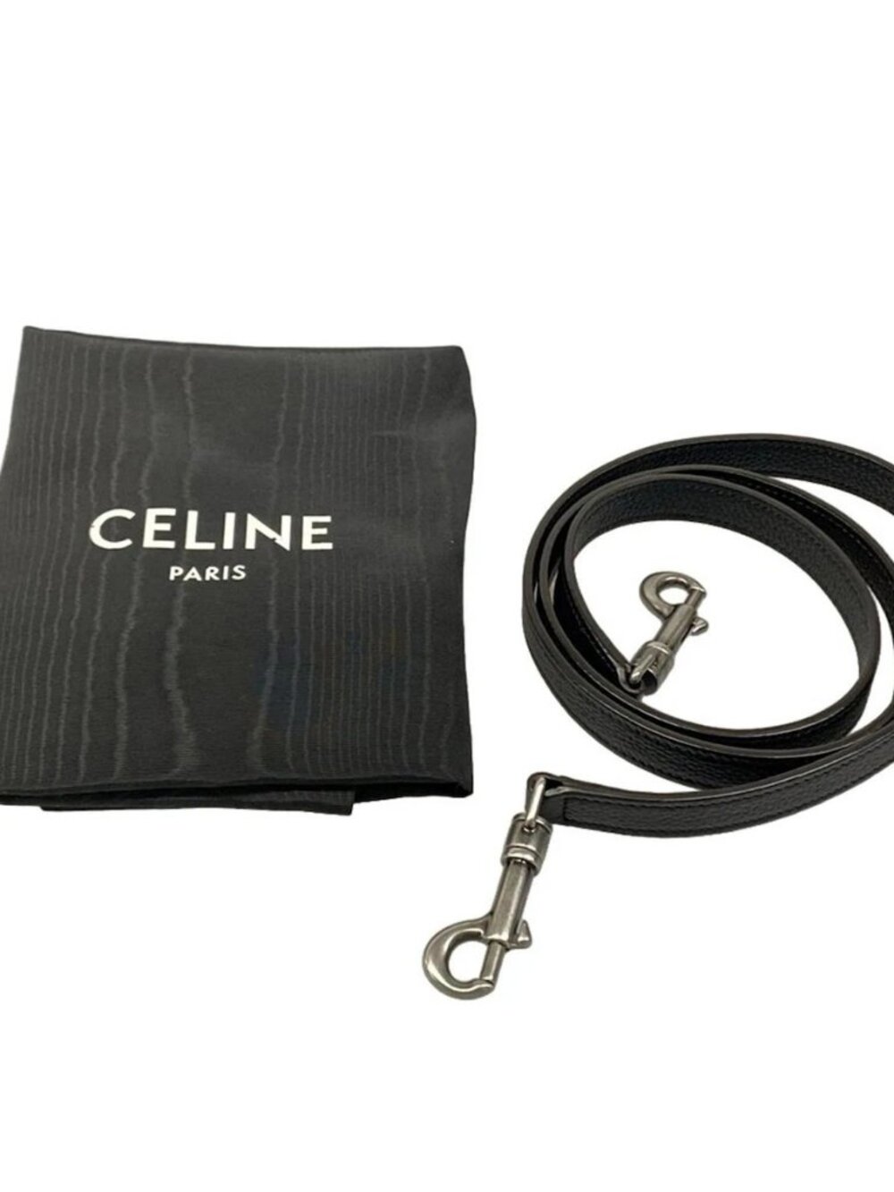 CELINE Luggage Nano Shopper - Black Drummed calfskin Handbag - Picture 13 of 15